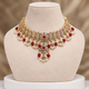 Emerald crown Necklace