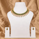 Zircon Emerald Drop Necklace