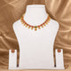Antique Matte Gold Mango Necklace