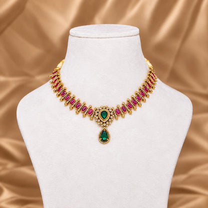 Kemp Attigai Necklace Set