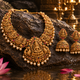 Goddess Lakshmi Temple Necklace
